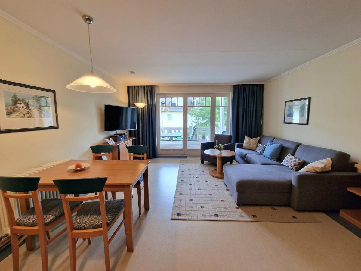 Duenenpark Binz - Komfort Ferienwohnung Mit 1 Schlafzimmer Und Balkon Im Obergeschoss 078 Buitenkant foto